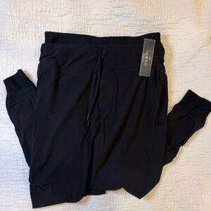Alexo Athletica Tuck & Carry Black Men's Size Small Joggers
